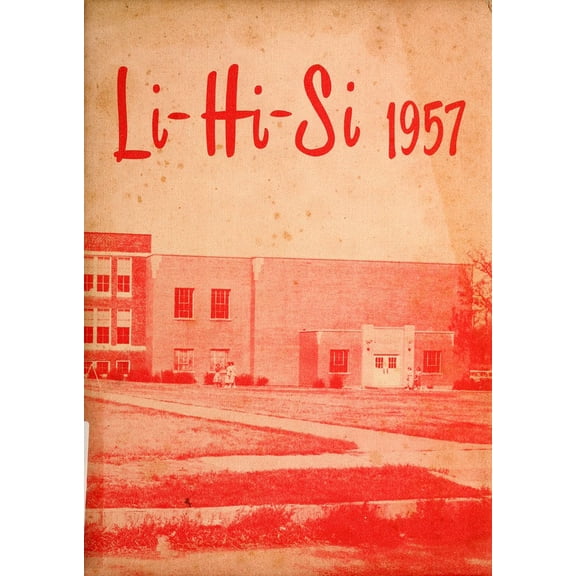 (Custom Reprint) Yearbook: 1957 Liberal High School - Li Hi Si Yearbook (Liberal, MO)
