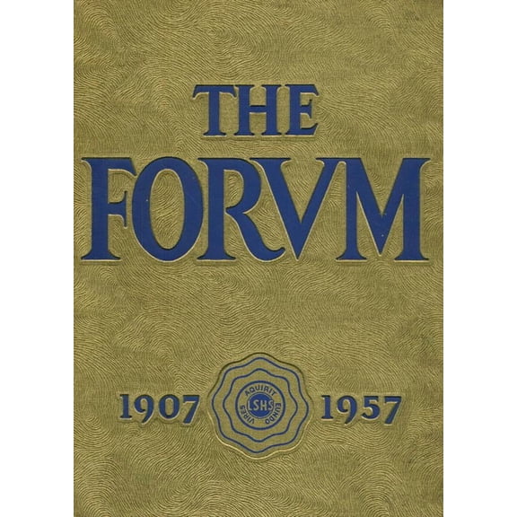 (Custom Reprint) Yearbook: 1957 Lockport High School - Forum Yearbook (Lockport, NY)