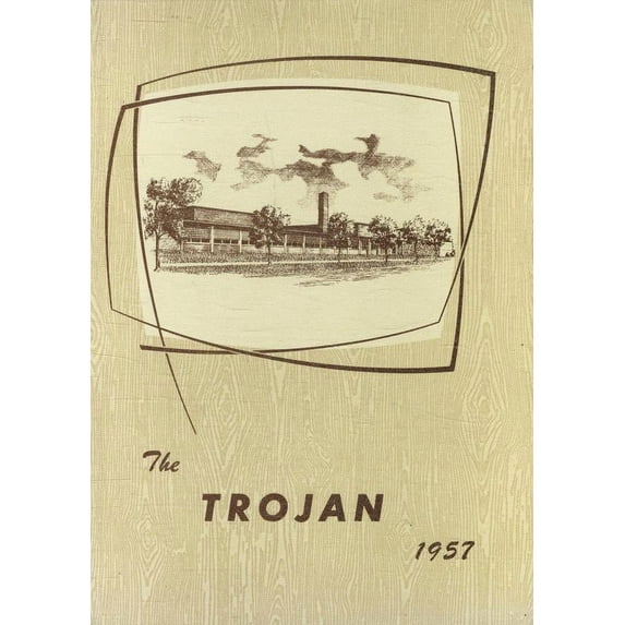 (Custom Reprint) Yearbook: 1957 Logan High School - Trojan Hi Lites Yearbook (Logan, KS)