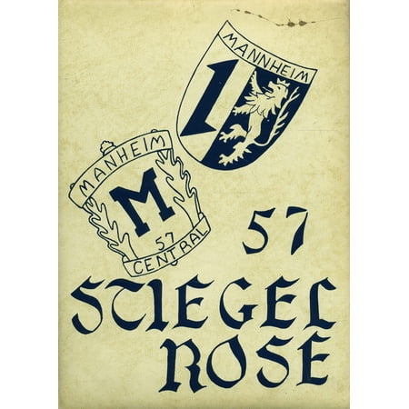 (Custom Reprint) Yearbook: 1957 Manheim Central High School - Stiegel Rose Yearbook (Manheim, PA)