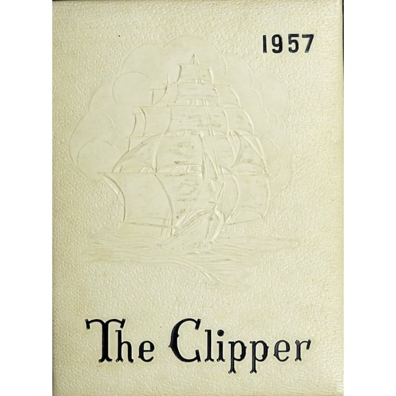 (Custom Reprint) Yearbook: 1957 Mathews High School - Clipper Yearbook (Mathews, VA)