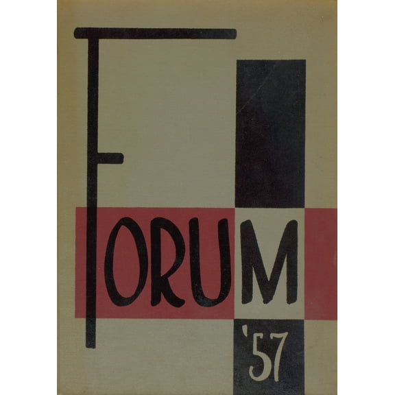 (Custom Reprint) Yearbook: 1957 Mount Vernon High School - Forum Yearbook (Mount Vernon, OH)
