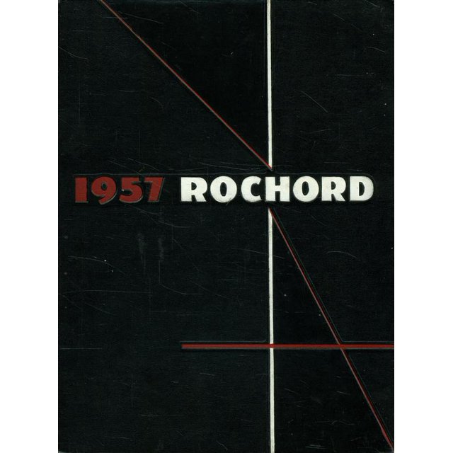 (Custom Reprint) Yearbook 1957 Rochester High School Rochord