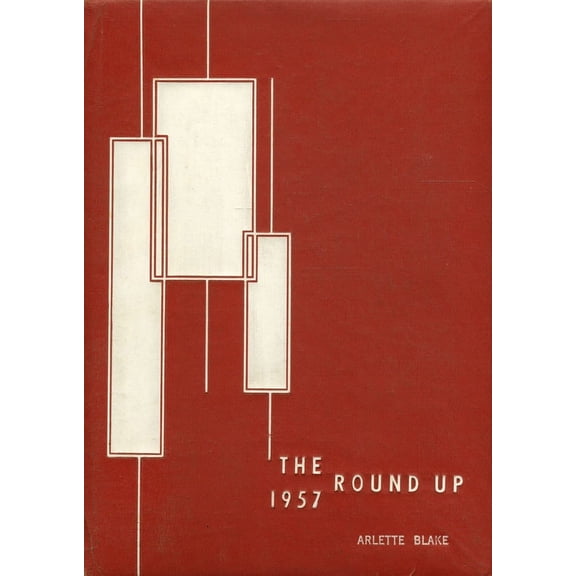 (Custom Reprint) Yearbook: 1957 Roosevelt High School - Round Up Yearbook (Honolulu, HI)