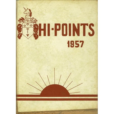 (Custom Reprint) Yearbook: 1957 Sparrows Point High School - Hi Points Yearbook (Edgemere, MD)