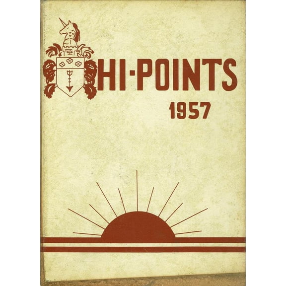 (Custom Reprint) Yearbook: 1957 Sparrows Point High School - Hi Points Yearbook (Edgemere, MD)