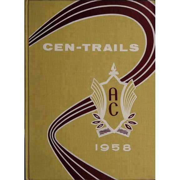 (Custom Reprint) Yearbook: 1958 Adams Central High School - Cen Trails Yearbook (Monroe, IN)