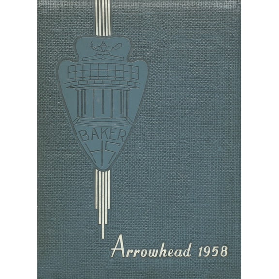 (Custom Reprint) Yearbook: 1958 Baker High School - Lions Pride Arrowhead Yearbook (Columbus, GA)