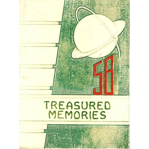 (Custom Reprint) Yearbook: 1958 Big Sandy High School - Treasured Memories Yearbook (Big Sandy, TN)