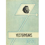 Custom Reprint Yearbook 1958 Bismarck High School - Yesteryears Yearbook Bismarck, AR