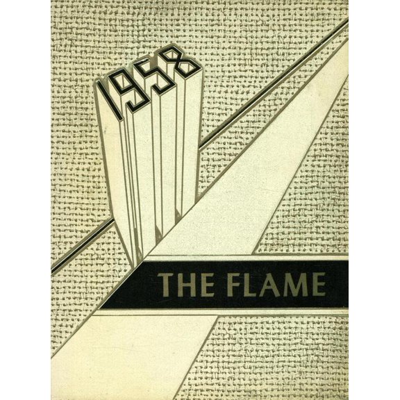 (Custom Reprint) Yearbook: 1958 Casey High School - Flame Yearbook (Casey, IL)