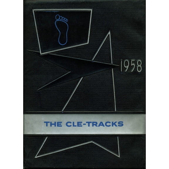 (Custom Reprint) Yearbook: 1958 Cleveland High School - Cle Tracks Yearbook (Clayton, NC)
