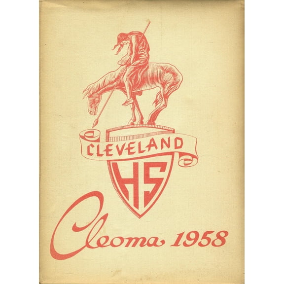 (Custom Reprint) Yearbook: 1958 Cleveland High School - Cleoma Yearbook (Cleveland, OK)