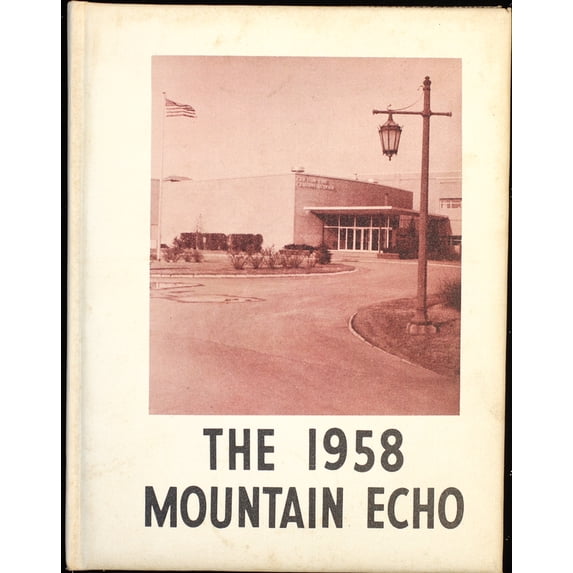 (Custom Reprint) Yearbook: 1958 Clifton Fine Central High School - Mountain Echo Yearbook (Star Lake, NY)