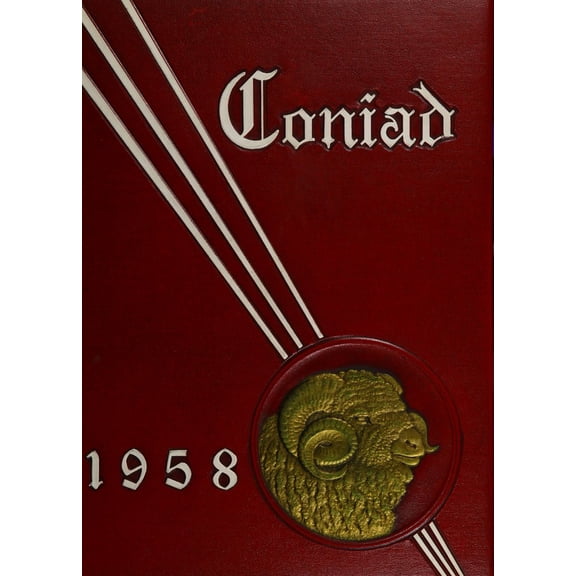(Custom Reprint) Yearbook: 1958 Cony High School - Coniad Yearbook (Augusta, ME)