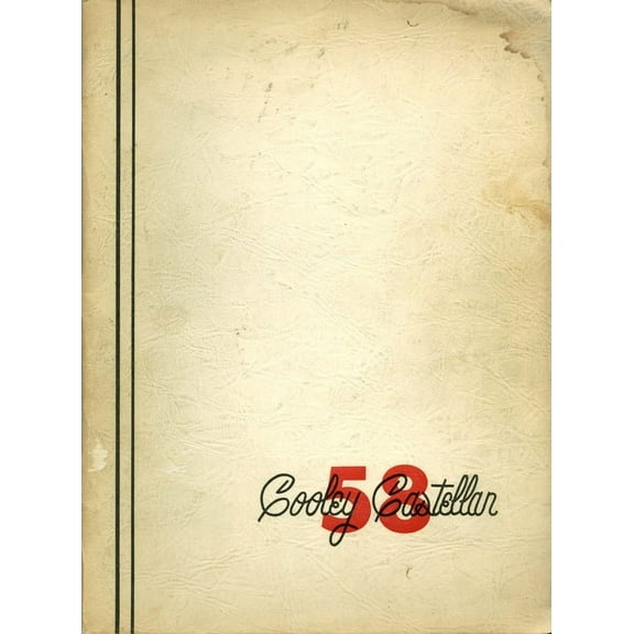 (Custom Reprint) Yearbook: 1958 Cooley High School - Castellan Yearbook (Detroit, MI)