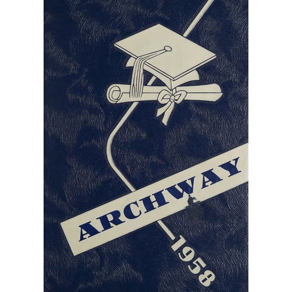 (Custom Reprint) Yearbook: 1958 Dan River High School - Archway Yearbook (Ringgold, VA)