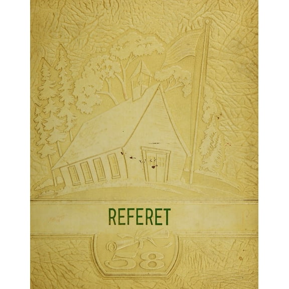 (Custom Reprint) Yearbook: 1958 Eldon High School - Referet Yearbook (Eldon, MO)