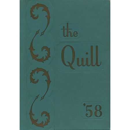 (Custom Reprint) Yearbook: 1958 Fairfield High School - Quill Yearbook (Fairfield, IA)