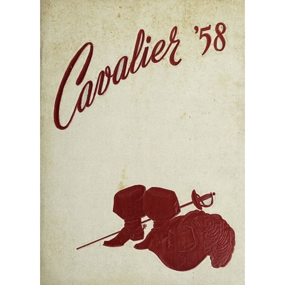 (Custom Reprint) Yearbook: 1958 Gloucester High School - Cavalier Yearbook (Gloucester, VA)