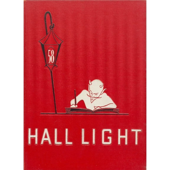 (Custom Reprint) Yearbook: 1958 Hall High School - Hall Light Yearbook (Spring Valley, IL)