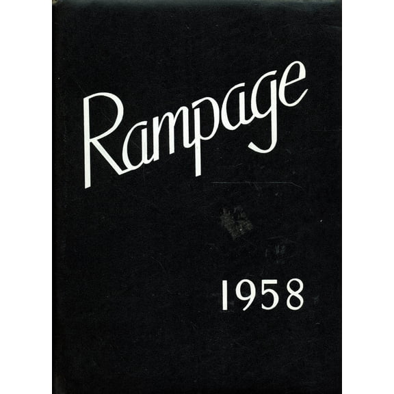 (Custom Reprint) Yearbook: 1958 Harbor Springs High School - Rampage Yearbook (Harbor Springs, MI)