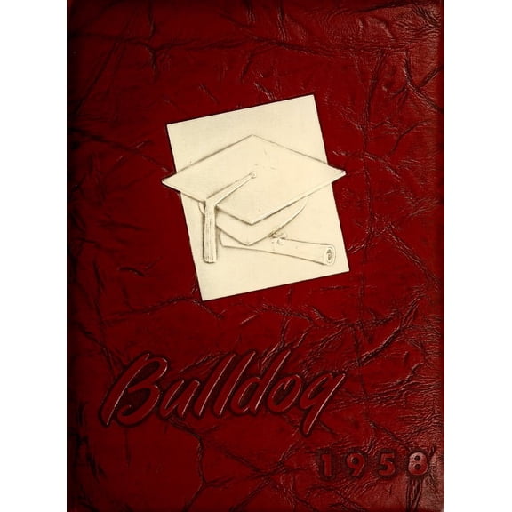 (Custom Reprint) Yearbook: 1958 Hoaglin Jackson High School - Bulldog Yearbook (Van Wert, OH)