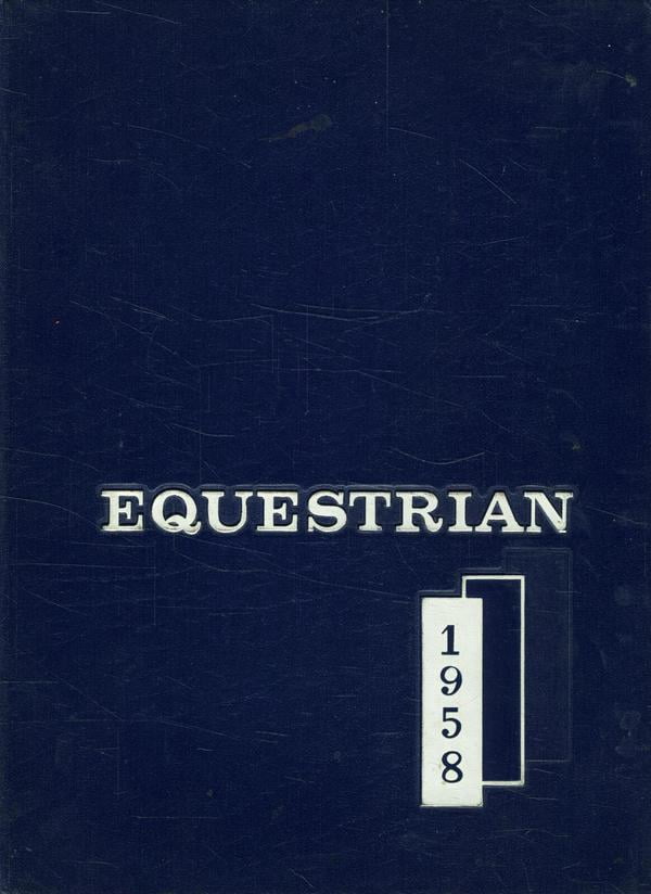 (Custom Reprint) Yearbook: 1958 Horseheads High School - Equestrian Yearbook (Horseheads, NY)