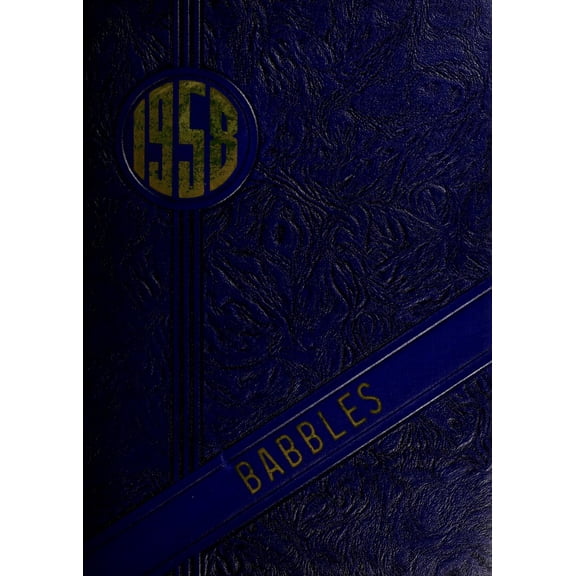 (Custom Reprint) Yearbook: 1958 Kings Creek High School - Babbles Yearbook (Lenoir, NC)