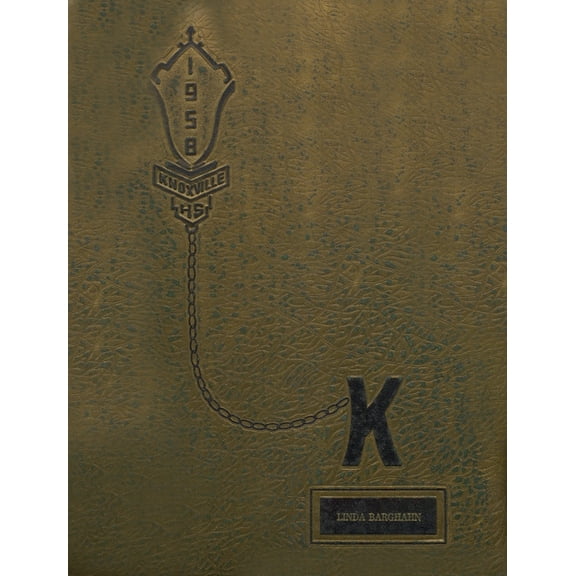 (Custom Reprint) Yearbook: 1958 Knoxville High School - K Yearbook (Knoxville, IA)