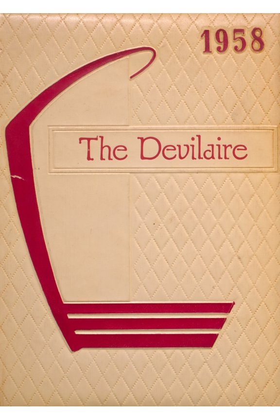 (Custom Reprint) Yearbook: 1958 Laura Conner High School - Devilaire Yearbook (Augusta, AR)