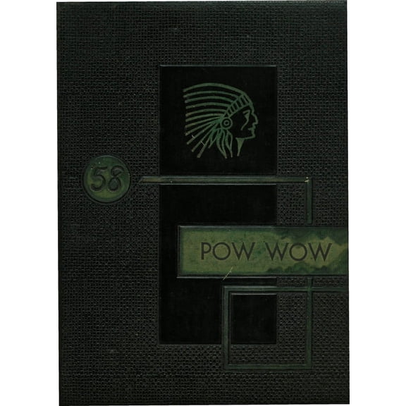 (Custom Reprint) Yearbook: 1958 Marked Tree High School - Pow Wow Yearbook (Marked Tree, AR)