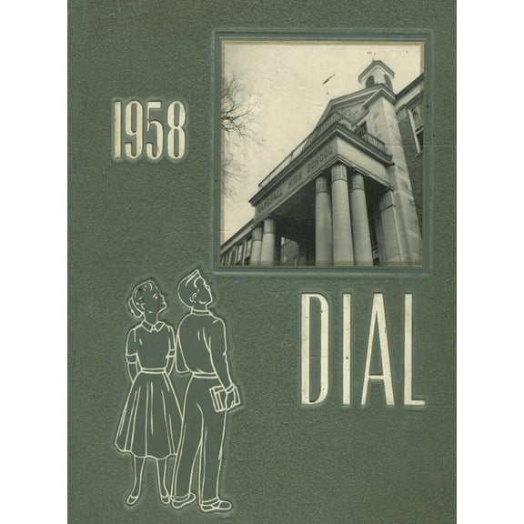 (Custom Reprint) Yearbook: 1958 Marshall High School - Dial Yearbook (Marshall, MI)