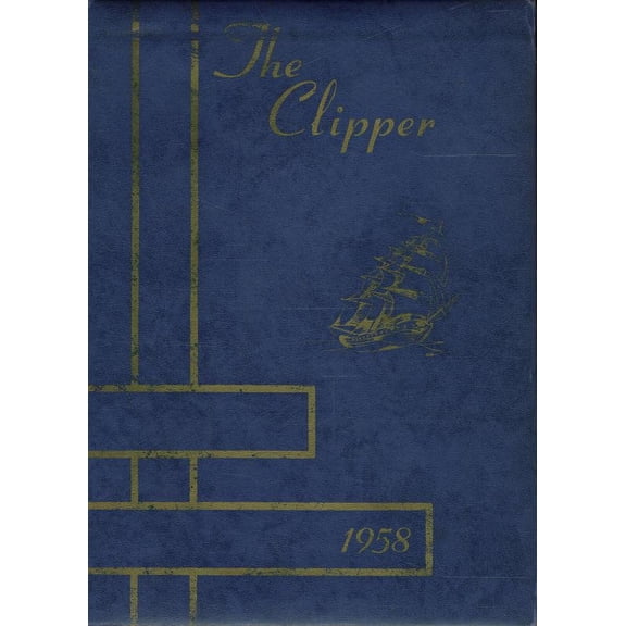 (Custom Reprint) Yearbook: 1958 Mathews High School - Clipper Yearbook (Mathews, VA)