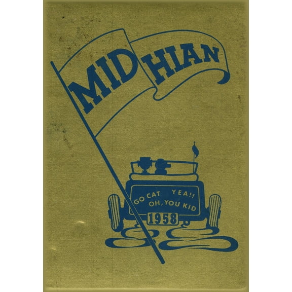 (Custom Reprint) Yearbook: 1958 Midvale High School - Midhian Yearbook (Midvale, OH)
