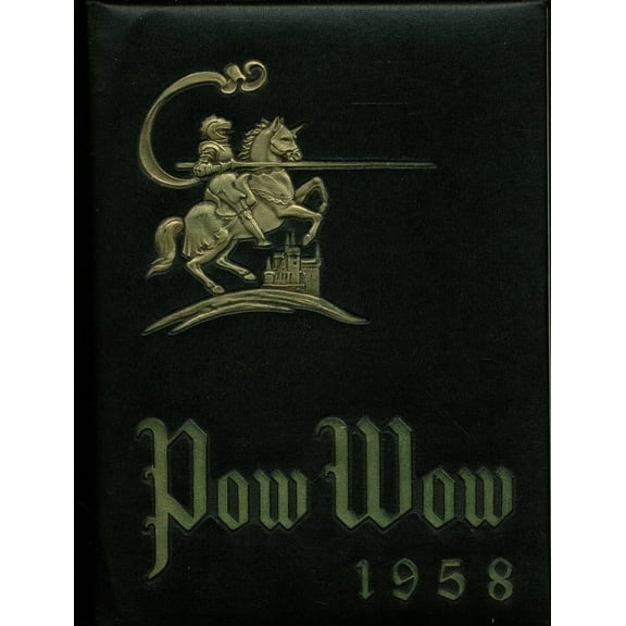 (Custom Reprint) Yearbook: 1958 Mississinewa High School - Pow Wow Yearbook (Gas City, IN)
