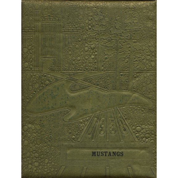 (Custom Reprint) Yearbook: 1958 Modale High School - Mustang Yearbook (Modale, IA)