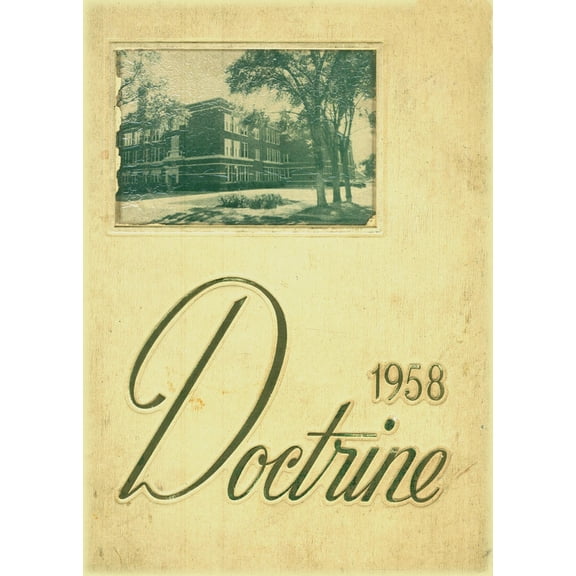 (Custom Reprint) Yearbook: 1958 Monroe High School - Doctrine Yearbook (St Paul, MN)