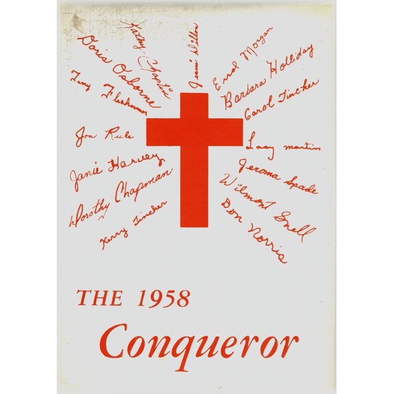 (Custom Reprint) Yearbook: 1958 Mountain State High School - Conqueror Yearbook (Alderson, WV)