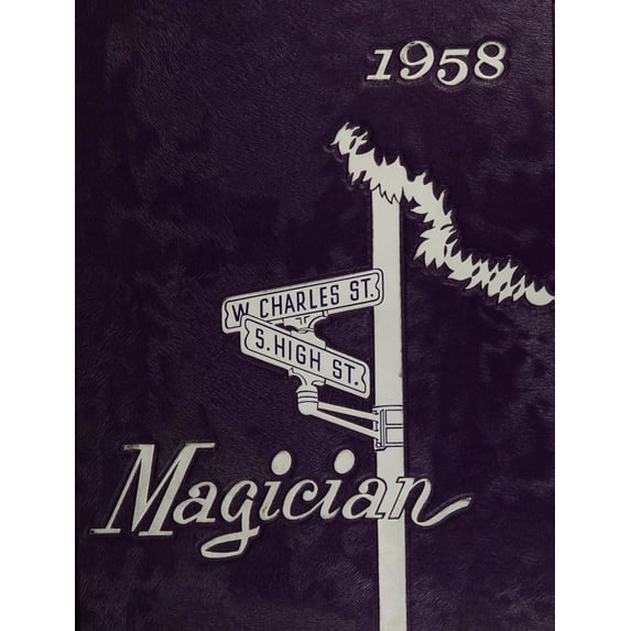 (Custom Reprint) Yearbook: 1958 Muncie Central High School - Magician Yearbook (Muncie, IN)
