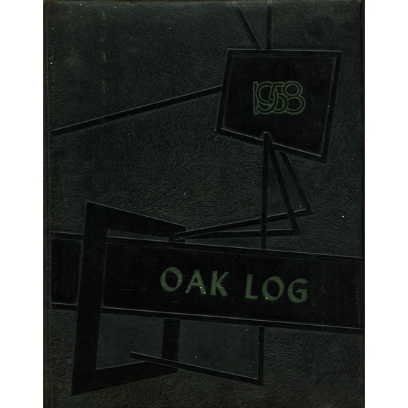 (Custom Reprint) Yearbook: 1958 Oak Hill High School - Log Yearbook (Lenoir, NC)