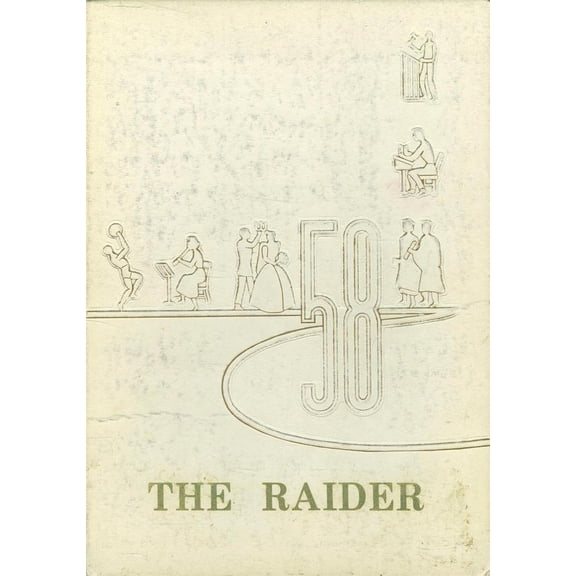 (Custom Reprint) Yearbook: 1958 Olds Consolidated High School - Raider Yearbook (Olds, IA)