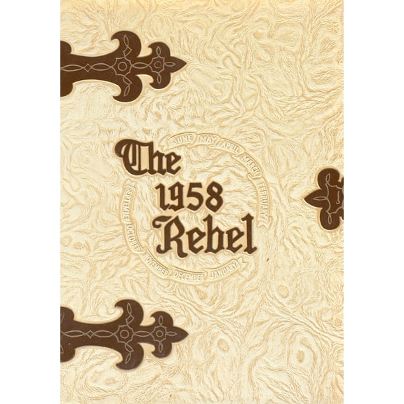 (Custom Reprint) Yearbook: 1958 Robert E Lee Institute - Rebel Yearbook (Thomaston, GA)