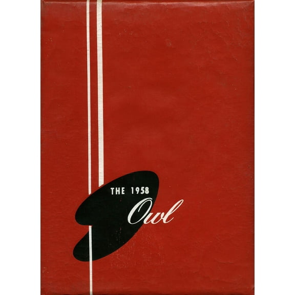 (Custom Reprint) Yearbook: 1958 Rustburg High School - Owl Yearbook (Rustburg, VA)