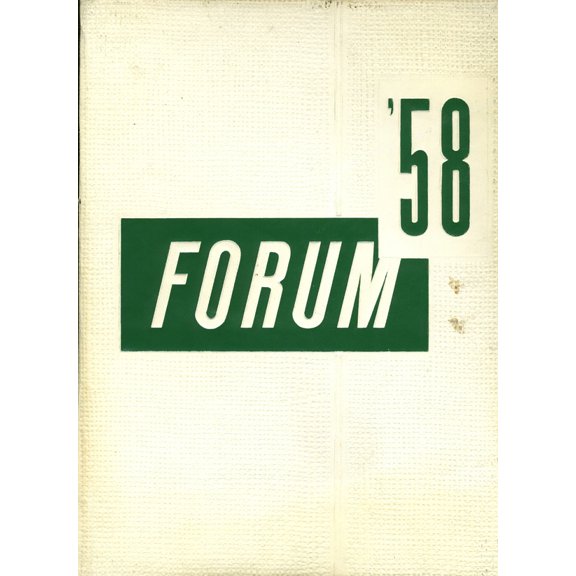 (Custom Reprint) Yearbook: 1958 Senn High School - Forum Yearbook (Chicago, IL)