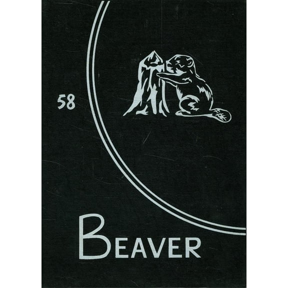 (Custom Reprint) Yearbook: 1958 St Edward High School - Beaver Yearbook (St Edward, NE)
