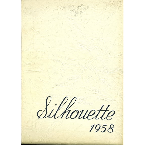 (Custom Reprint) Yearbook: 1958 Unity Christian High School - Silhouette Yearbook (Hudsonville, MI)