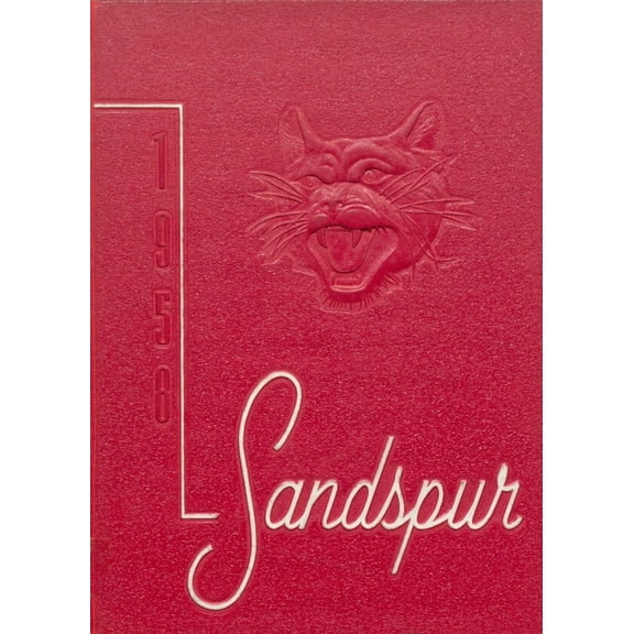 (Custom Reprint) Yearbook: 1958 Valdosta High School - Sandspur Yearbook (Valdosta, GA)