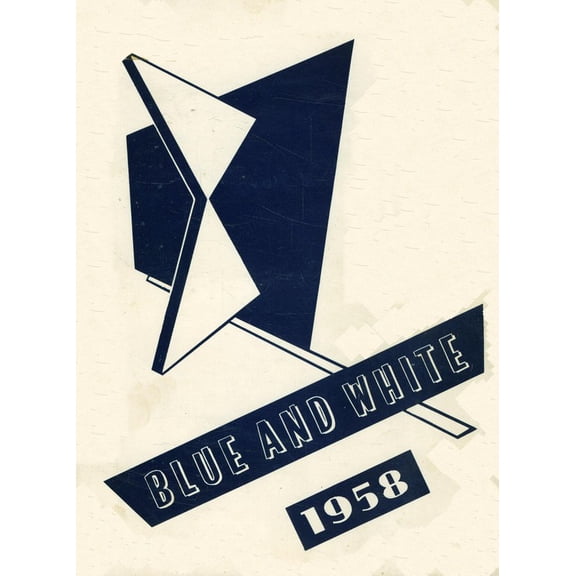 (Custom Reprint) Yearbook: 1958 Westbrook High School - Blue and White Yearbook (Westbrook, ME)