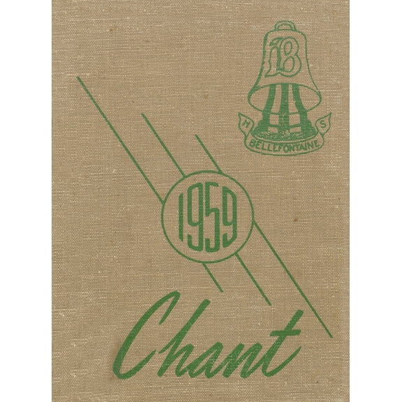 (Custom Reprint) Yearbook: 1959 Bellefontaine High School - Chant Yearbook (Bellefontaine, OH)